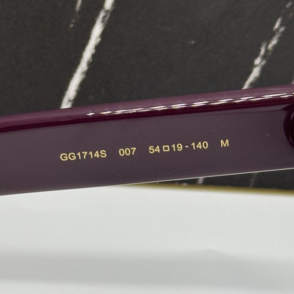 NEW GUCCI SUNGLASSES HAVANA WOMEN EYEWEAR GUCCI GG1714S 007 - Picture 10 of 11